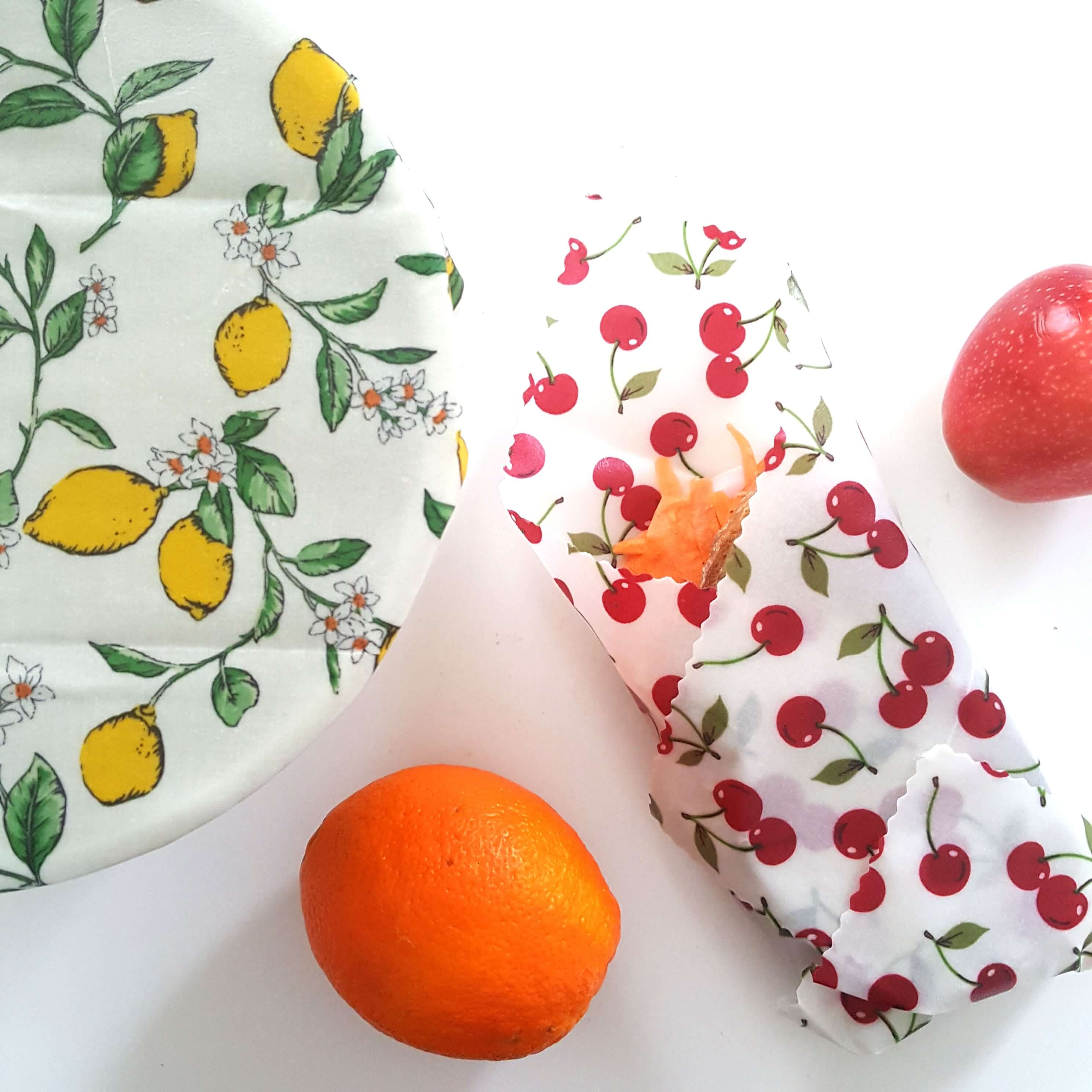 *Set of 2 Large Handmade Beeswax Wraps | Italian Kitchen - cozycorestore.store