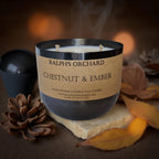 Chestnut & Ember Scented Candle-5