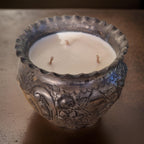 Amber & Rock Salt Candle