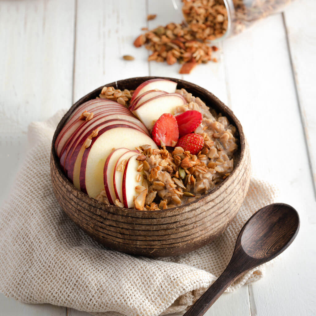 Eco-friendly coconut bowls