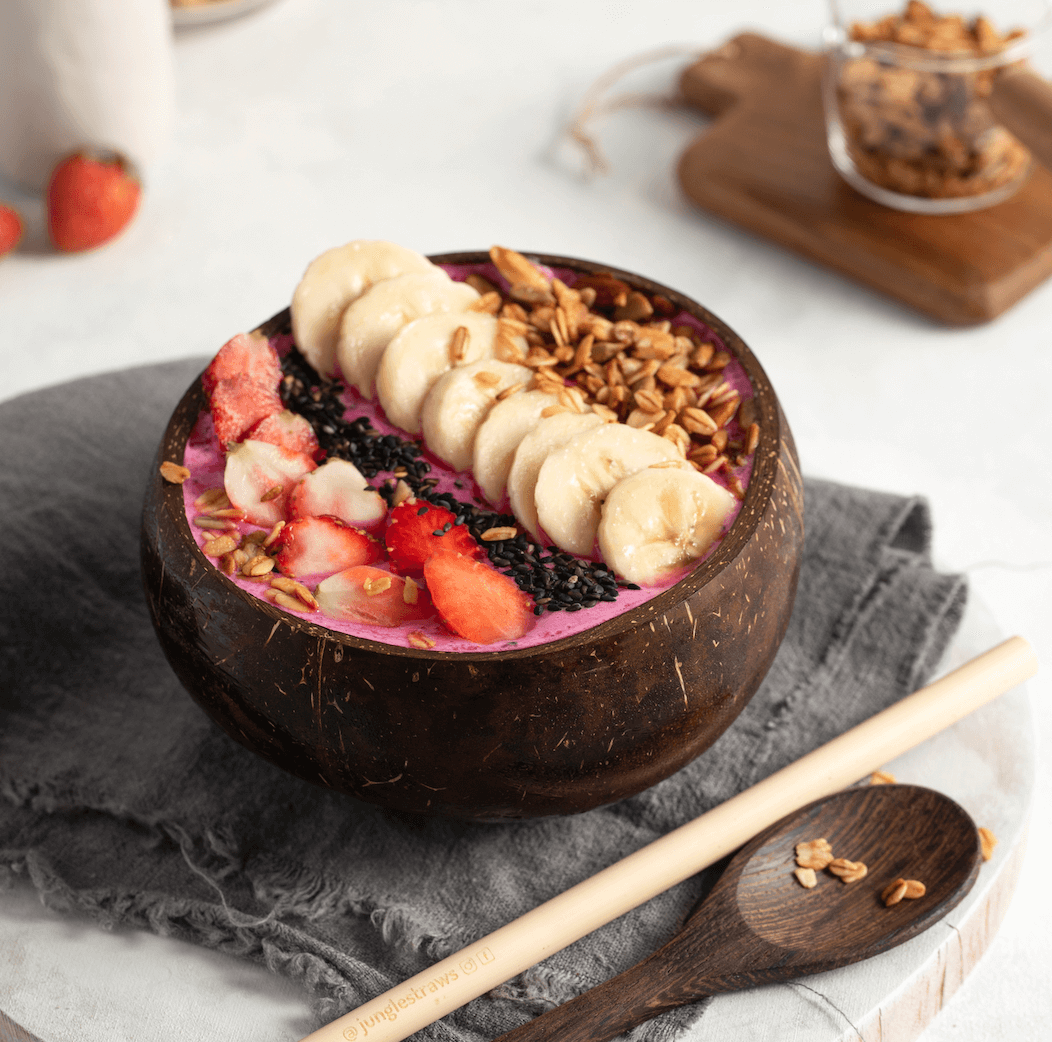 Eco-friendly coconut bowls