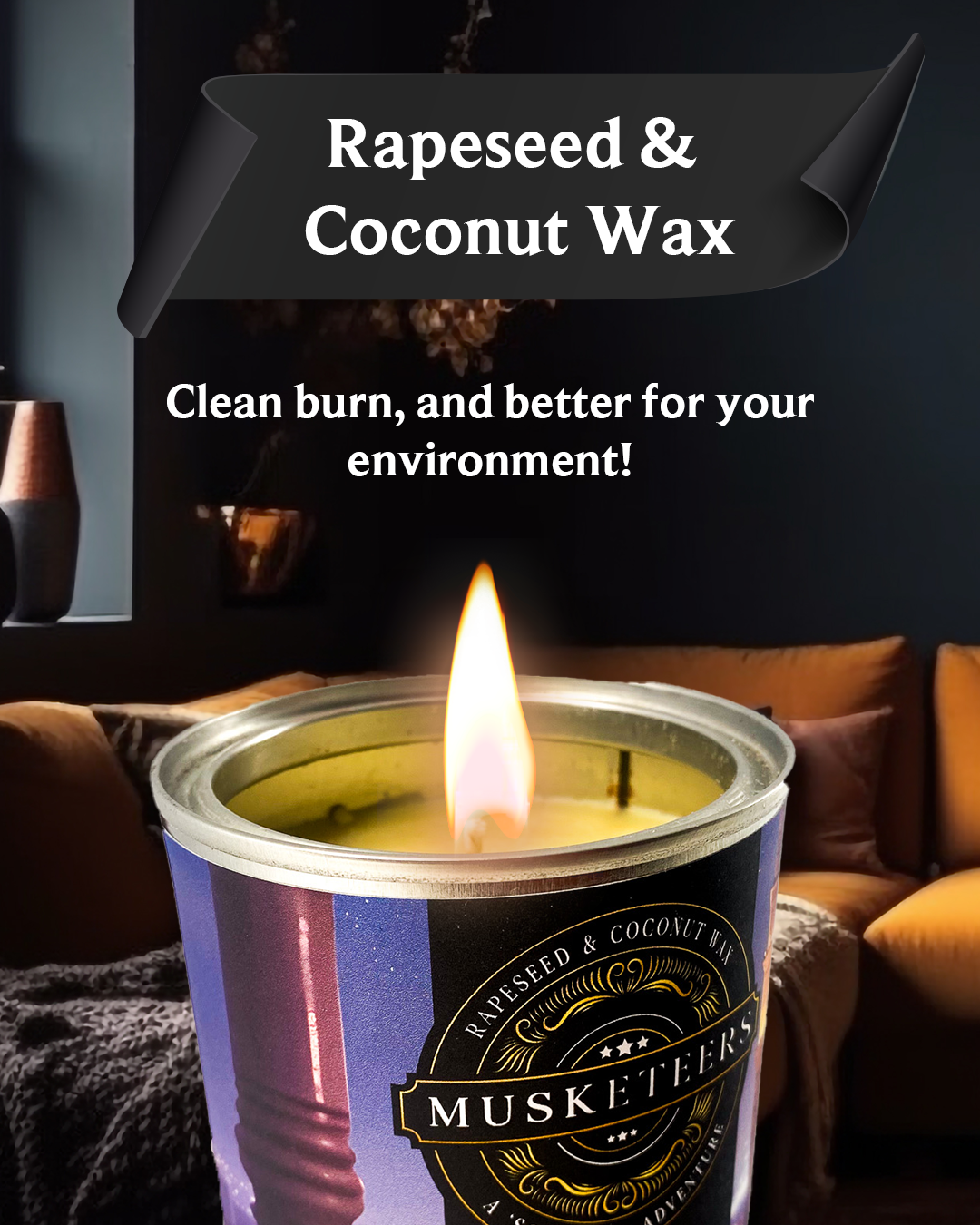 Whiskey Scented Candle