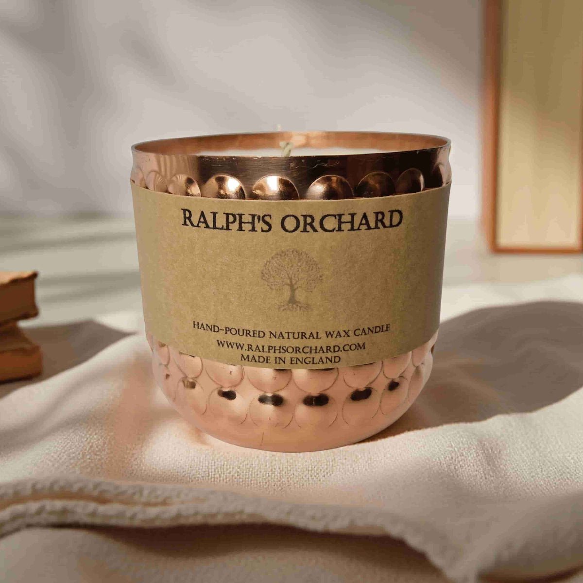 Amber & Rock Salt Candle 