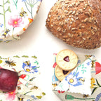 *Set of 3 Handmade Beeswax Wraps | Garden - cozycorestore.store