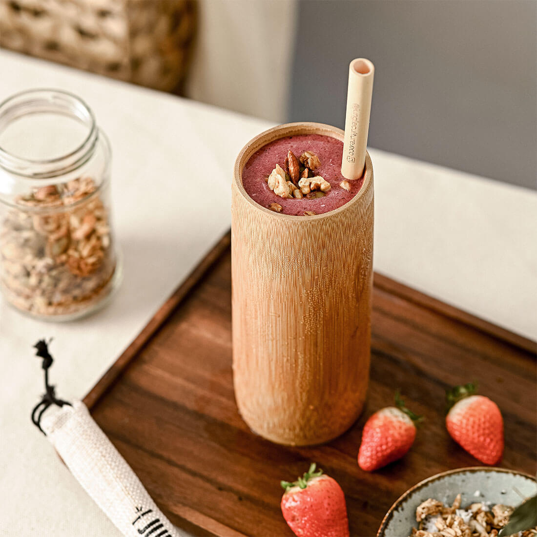 Natural Bamboo Drinking Cups - cozycorestore.store