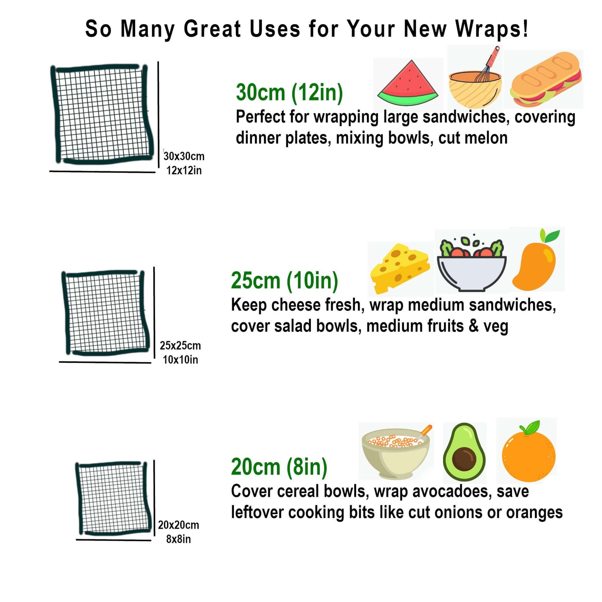 *Set of 3 Handmade Beeswax Wraps | Earth Tones Plum-3