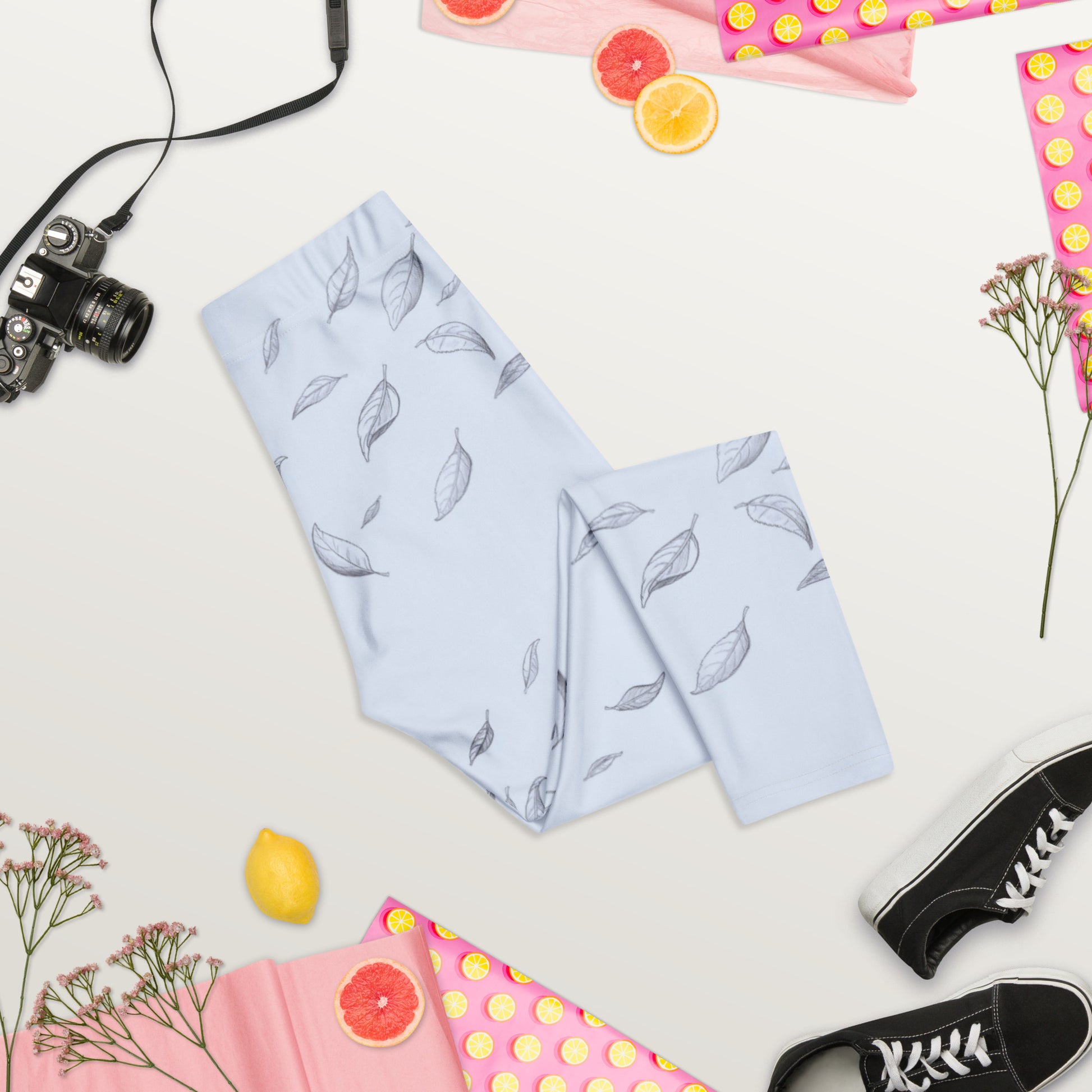 Leafy Capri Leggings