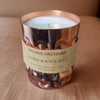 Amber & Rock Salt Candle 