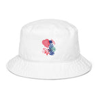 Floral Organic bucket hat