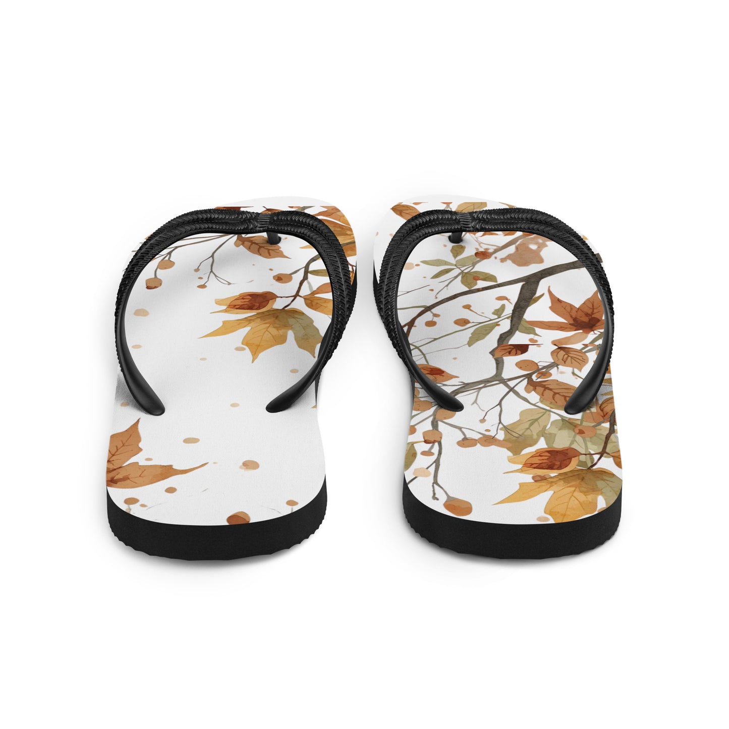 Autumn Leaves Flip-Flops