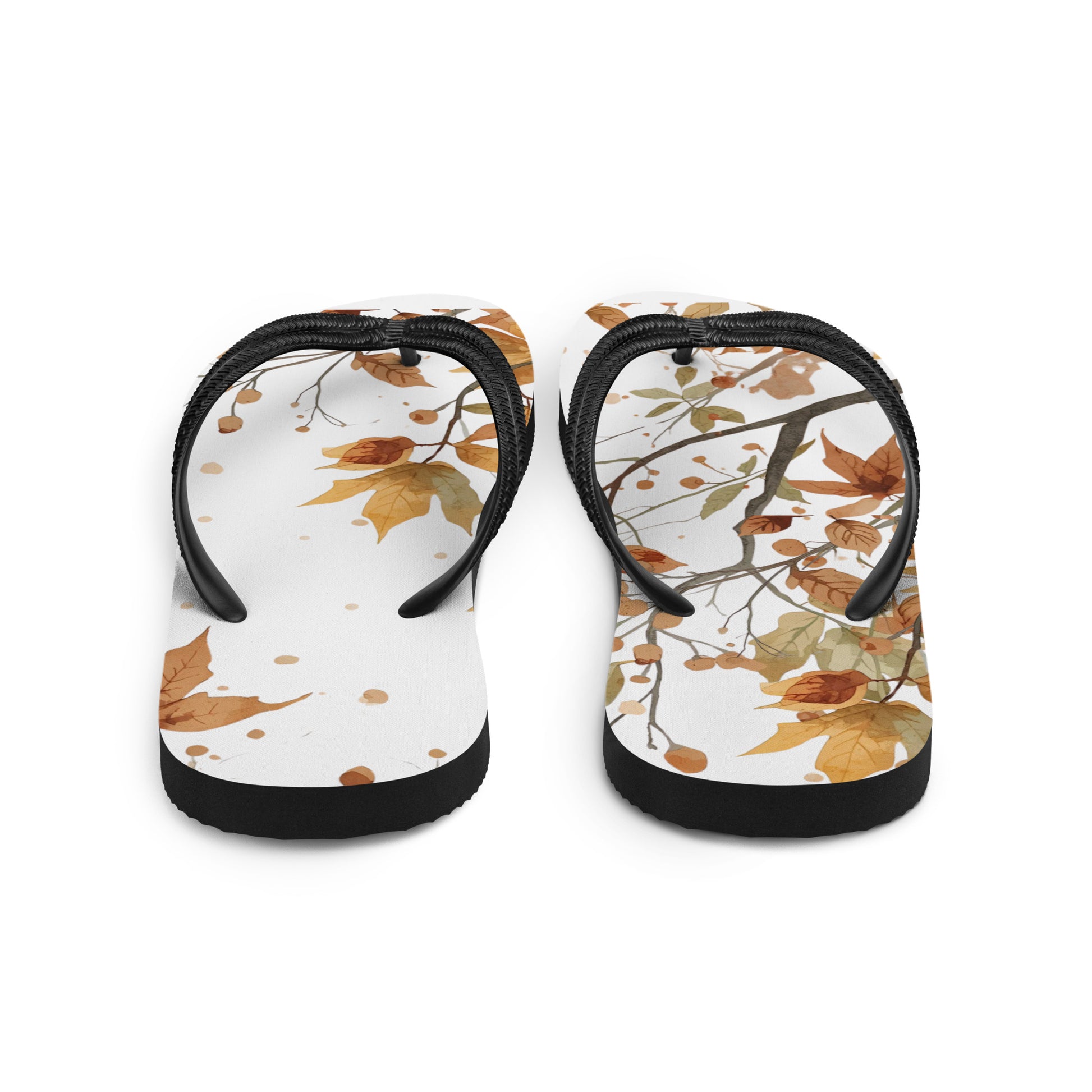 Autumn Leaves Flip-Flops