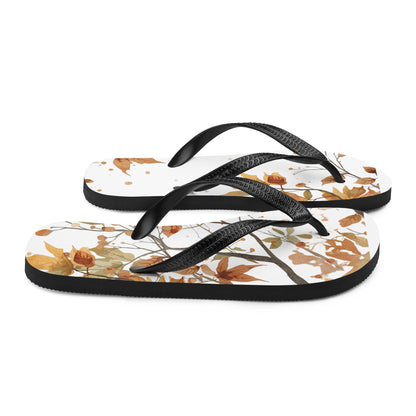 Autumn Leaves Flip-Flops
