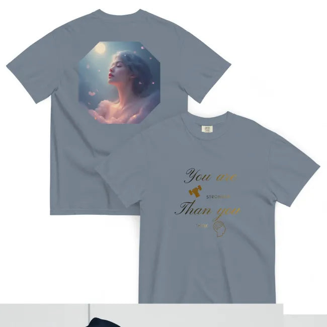 "Be Stronger" Unisex garment-dyed heavyweight t-shirt - cozycorestore.store