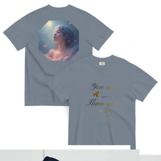"Be Stronger" Unisex garment-dyed heavyweight t-shirt - cozycorestore.store