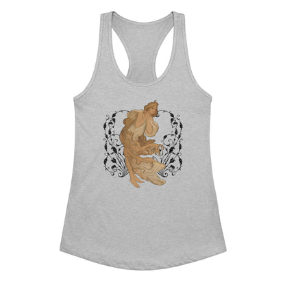 The Maiden Women’s Fitted Racerback Tank Top