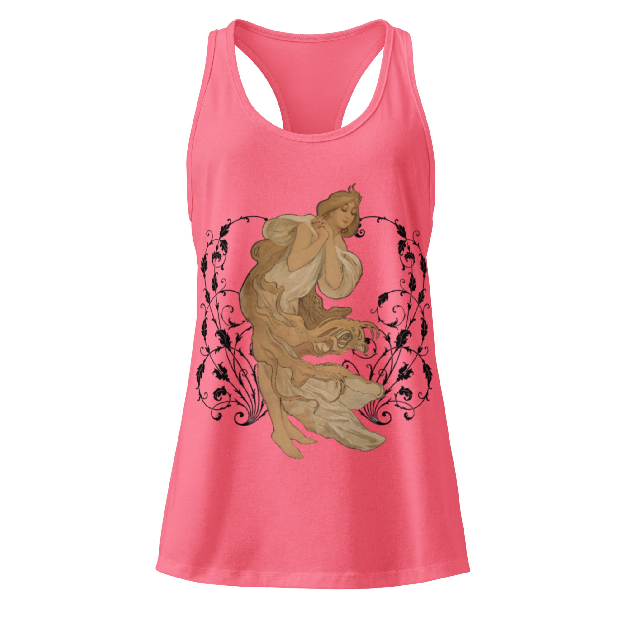 The Maiden Womenâs Fitted Racerback Tank Top
