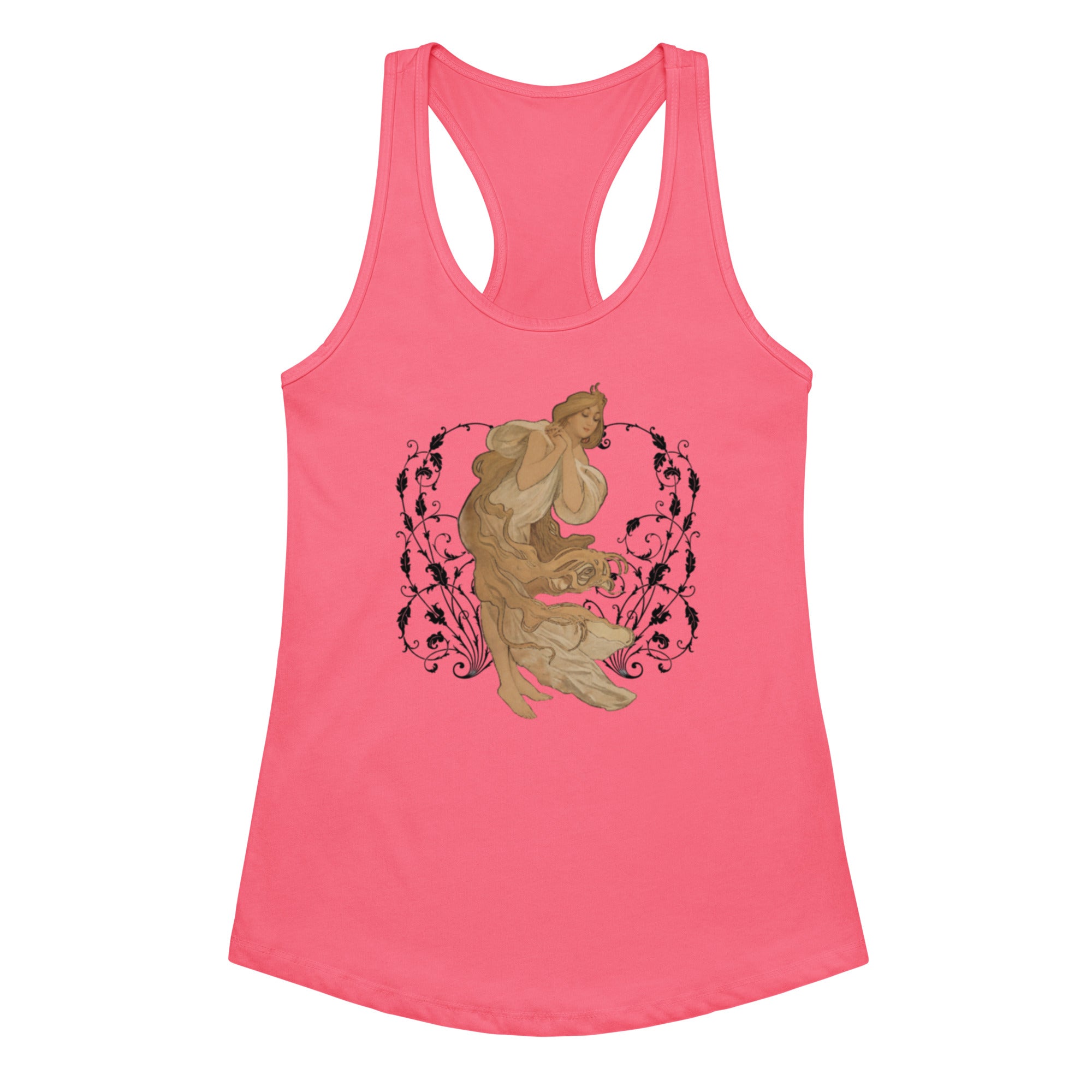 The Maiden Womenâs Fitted Racerback Tank Top