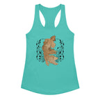 The Maiden Womenâs Fitted Racerback Tank Top