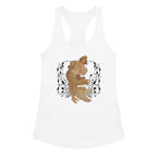 The Maiden Womenâs Fitted Racerback Tank Top