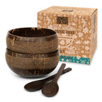 Eco-friendly coconut bowls